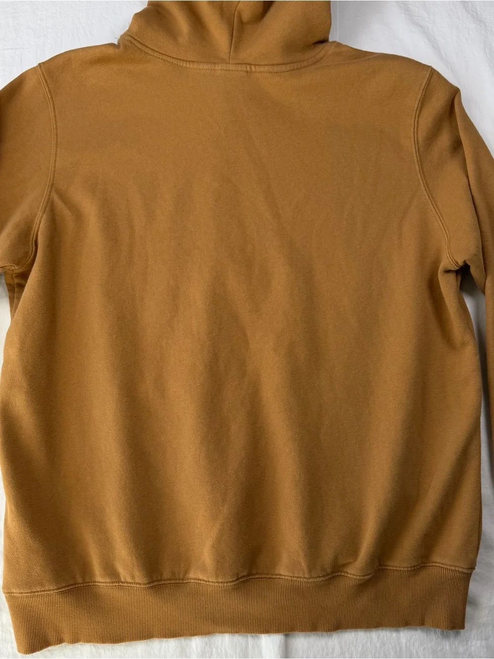 The North Face Half Dome Hoodie Mens XL Camel Tan Pullover Logo